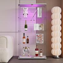 Vitrina, 80x36x164 cm, skaidri