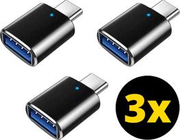 USB-C į USB-A adapteris, 3 vnt.