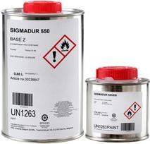 Dažai Solidpaint skirti valtims ir jachtoms raudoni 1L