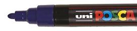 Žymeklis UNI Posca PC-5M, apvalus, 1.8 - 2.5 mm, mėlynas
