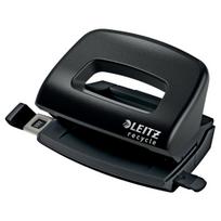 Leitz 5010 mini skylėtuvas, 10 lapų, perdirbtas plastikas, juodas