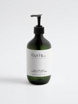 Iluris Lab rankų ir kūno gelis – pipirmėtė ir tamsus kedras, 490 ml