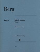 Berg, Alban - Klaviersonate op. 1: Instrumentation: Piano solo, Berg, Alban - Klaviersonate op. 1: Instrumentation: Piano solo