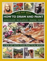 Art Box - How to Draw and Paint 4-Book Slipcase: Watercolours * Oils & Acrylics * Drawing * Pastels: A Box Set with Four Practical Books