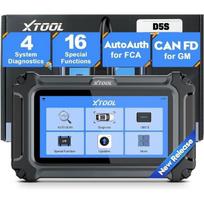 OBD2 kodo skaitytuvas - BAZARLAND30 - D5S - 16 nustatymų atkūrimų - Suderinamas su 90+ prekėmis - Ekranas 5,4"