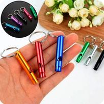5 mini išgyvenimo švilpukai raktams