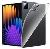 SKAIDRUS SILIKONINIS GALINIS DANGTELIS, skirtas XIAOMI PAD 7 / 7 PRO 11,2" 2025