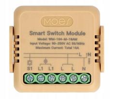 Moes Mini Wifi relė su energijos matuokliu Tuya