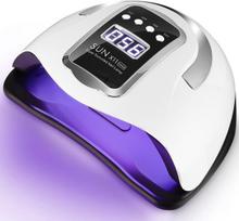 LED UV nagų lempa, 280W, 66 LED, 4 laikmačiai, LCD