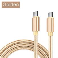 USB-C į USB-C laidas telefonams,  Auksinis