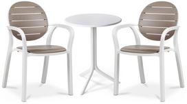 Lauko baldų komplektas PALMA/SPRITZ 2+1, Bianco