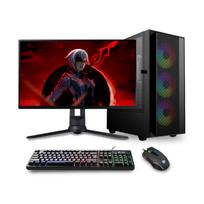 Kompiuteris Gaming PC Ryzen 5 Komplekt, AMD Ryzen™ 5 7600 4.2 GHz, 1 TB SSD, RAM 16GB DDR5, GeForce RTX™ 5070 12GB, PSU 600W, Windows 11 27″ QHD 2560 x 1440P 180Hz