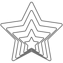 Formelės sausainiams 7,5cm, 5 vnt.
