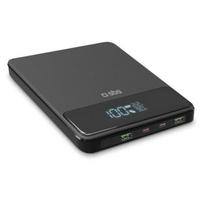 Powerbank SBS 20000mAh, 100W, LCD, Slim, Black
