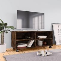 TV spintelė vidaXL, ruda