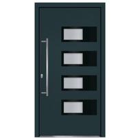 vidaXL Priekinės durys antracito spalvos 110x210cm