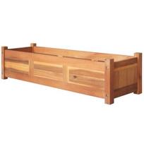 Aukšti sodo loveliai, 2vnt.，Gėlių dėžė，Gėlių vazonas, 100x30x25cm, akacijos mediena CFE24302