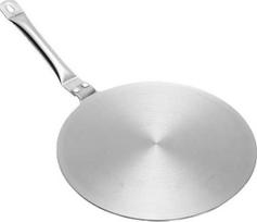 Nerūdijančio plieno indukcinės plokštės adapteris, 19 cm