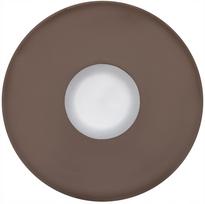 Gili lėkštė sriubos Verlo Choco, Ø 29 cm, ruda sp./balta sp.