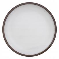 Lėkštė pietų Verlo Choco, Ø 29 cm, ruda sp./balta sp.