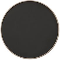 Lėkštė pietų Verlo Minimal, Ø 28 cm, juoda sp.