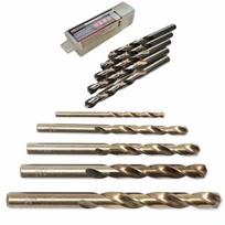 GRĄŽTŲ RINKINYS 10 VNT. Metaliniai grąžtai 6 mm HSS