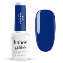 Kabos Gelike 049 Cobalt Blue, 8ml – profesionalus hibridinis nagų lakas, ryški kobalto mėlyna