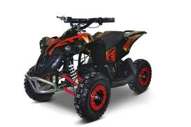 Elektrinis keturratis MUKUTISRIDES BlazeRider 1000W 36V (raudonas)