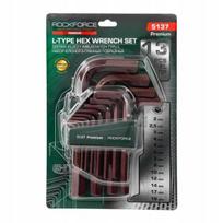 Hex Raktų Rinkinys 2-19mm, 13 Vnt. Cr-v Plienas