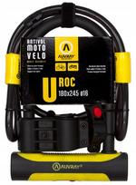 Auvray U-lock U-roc su laikikliu, 180x245mm