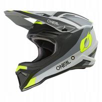 Vaikiškas šalmas BMX motokrosui O'Neal 1SRS Stream juodas/geltonas M 48 cm