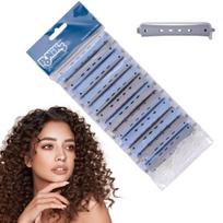 Poniks Perm ritinėliai mėlyni-pilki 13 mm 12 vnt.