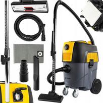 Dulkių siurblys Pramoninis dulkių siurblys POWERMAT 1600W, 30L, HEPA, automatinis įjungimas su įrankiu