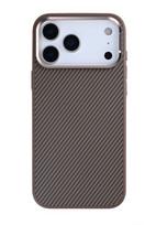 Rixus Mag Carbon With MagSafe For Apple iPhone 17 Pro Brown