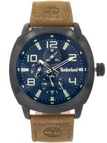 Vyriškas laikrodis Timberland Tdwgf9001701 rudas odinis datownik