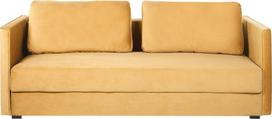 Sofa-lova Beliani Eksjo, geltona sp., 102 x 220 cm x 87 cm