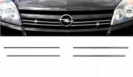 OPEL ASTRA H MK V CHROM GRILL grotelės grotelės Tuning