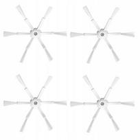 Šoniniai Šepetėliai, Skirti "Roborock S50 S5 Max S6", Balti