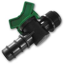 Vožtuvas su 1/2" išor.sr. / 16 mm žarnai Bradas