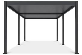 Pavėsinė Pergola Deluxe Automatic 3.6x7.2 su LED, Anthracite
