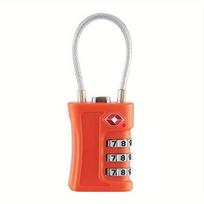 TSA kodinė kelioninė spyna,  Oranžinė