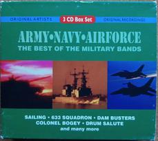 CD Various – Army Navy Airforce   The Best Of The Military Bands