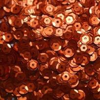 Dekoratyviniai skaldyti blizgučiai, 6mm, 12g, apie 900 vnt. (oranžiniai/raudoni)
