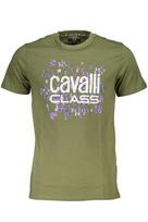 Cavalli Class marškinėliai vyrams QXT61U-JD060, žali, XL