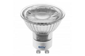 LED lemputė GU10, 5W, 400lm, 3200K, 220-240V, 38°