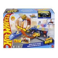 Rinkinys Mattel Hot Wheels Super Police Station JBM71