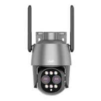 Kompaktiška stebėjimo kamera su Wi-Fi, PTZ, dvigubu objektyvu 4MP + 4MP, 10× optiniu ZOOM | IP65