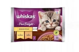 Whiskas jauniems kačiukams su vištiena ir kalakutiena, 52x85 g