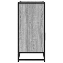 Šoninė spintelė，Komoda，indauja Pilka Sonoma 100x35x76 cm Inžinierinė mediena CFE96991