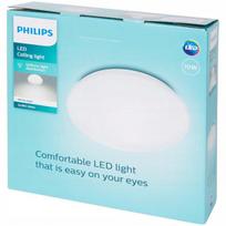 LED apskritas plafonas 10 W "Philips" lubinis šviestuvas 25 x 6,8 cm CL200 baltos spalvos MOIRE